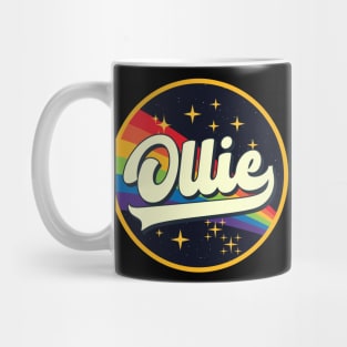 Ollie // Rainbow In Space Vintage Style Mug